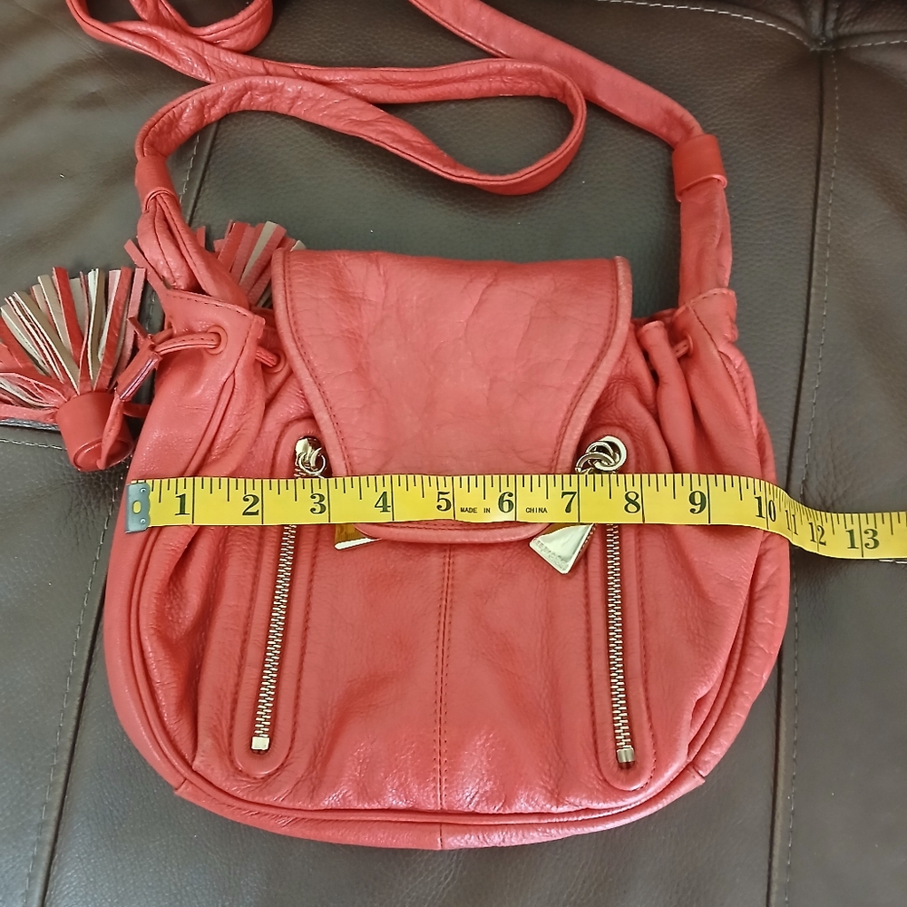 See by Chloe red Mini Leather Cross Body Bag‎ - Picture 13 of 14